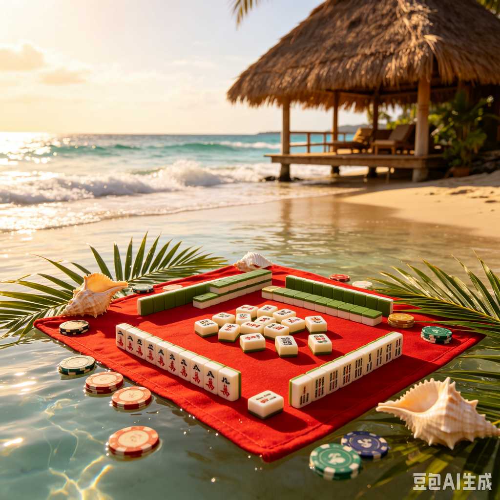 hand painted mahjong tiles