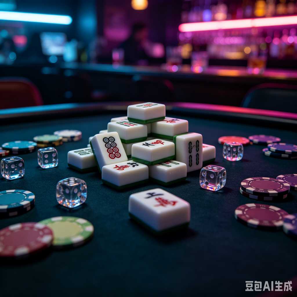 colored mahjong tile racks