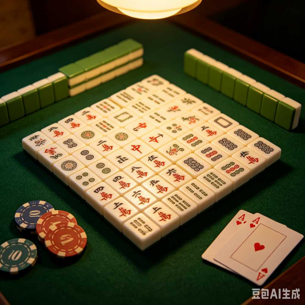 matte finish mahjong set